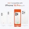 Compatible with iPhone 16 Pro Case 6.3", with 1 x Screen Protector, Silicone Case Comprehensive Protection Cover Slim Shockproof Gel Rubber Flexible Phone Case for Iphone 16 Pro Blue
