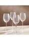 Home Oriana Gold Speckled 4-Piece Stemware Glass Set 430ml -Clear &amp; Gold