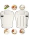 Multifunctional Foldable Cutting Board with Knife Sharpener, Grinder, Drainer, and Built-In Grater. BPA-Free Plastic Chopping and Charcuterie Board for the Kitchen.