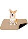 Upgrade Non-Slip Dog Pads Extra Large , Washable Puppy Pads with Fast Absorbent, Reusable, Waterproof for Training, Travel, Whelping, Housebreaking, Incontinence, for Playpen, Crate (khaki, 70*100cm)