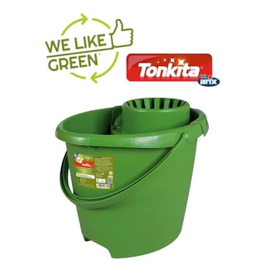 Tonkita Eco-Friendly 13L Bucket with Squeezer - Sustainable Cleaning Made Simple