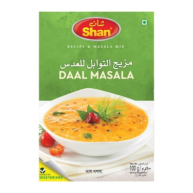 Shan Daal Masala Recipe and Masala Mix, 100g