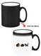 Color Changing Heat Sensitive Ceramic Mug, Image Revealed When HOT Liquid is Added! Cat pumpkin Halloween-01
