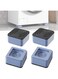 Bolivia's Washing Machine Feet Pads, 4 PCS Pedestals Shock and Noise Cancelling Washing Machine Foot Pads, Washing Machine Support Stabilizer Mat, Suitable for Washers and Dryers