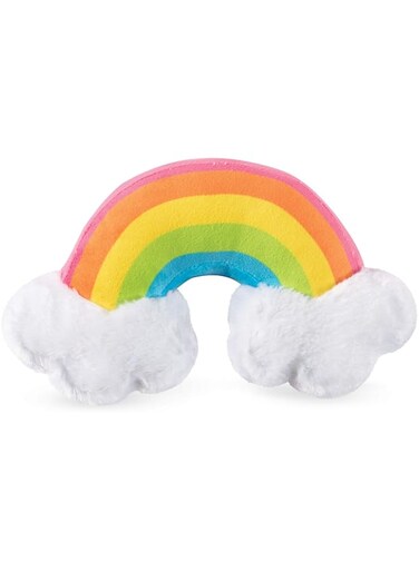 Fringe PetShop Studio Rainbow with Clouds-Plush Dog Toy MULTICOLOUR/6X10