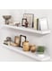 Floating Shelves,Wall Mounted Shelf with Invisible Brackets,Wall Decor Display Shelves Storage Unit for Living Room,Bedroom,Kitchen