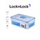 LocknLock 1L Rectangular  Airtight Food Storage with Divider - BPA-Free, Microwave, Freezer, and Dishwasher Safe