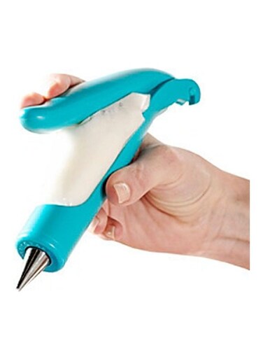 Icing Pen Piping Bag Nozzle Tip Blue 10.5x3.5x16cm