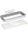 Dubai Gallery Attach-A-Trash Hanging Trash Bag Holder White-Grey 33X18Cm