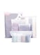 25 Pcs Reusable Clothes Storage Bags, Frosted Zipper Bags, Waterproof Luggage Organiser Pouch for Clothes, Shoes, Cosmetics(5 Size)