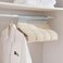Home Beige Velvet Suit Hangers with Notches - 60 Pack