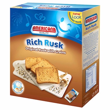 أمريكانا بسكويت  الغني بالحبوب الطبيعية، 385 غرام