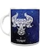 imPRESS White Ceramic Coffee Mug with Arabic Zodiac Sign Taurus Design