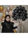 Black Balloons Latex Party Balloons &mdash; 100 pcs 12 in (30 cm)   Premium Natural Latex &mdash; Matte &amp; Glossy Mix   Perfect for Black-Themed Wedding, Birthday, Photo Backdrop &amp; Special Decorations
