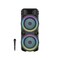 Portable Bluetooth Party Speaker with Wired Microphone and Remote Control - 20W Powerful Dual Woofer

