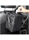 Car Trash Can with Lid - Car Trash Bag Hanging with Storage Pockets Collapsible and Portable Car Garbage Bin (46-02)