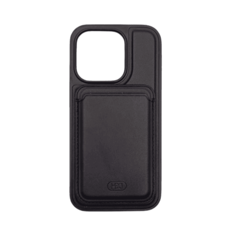 HDD WALLET HARD CASE IPHONE 15 PRO BLACK