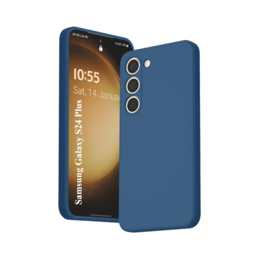 M SILICONE CASE GALAXY S24 PLUS BLUE