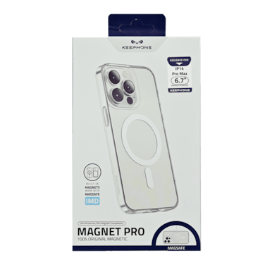 KEEPHONE MAGNETIC CASE IPHONE 14 PRO MAX TRANSPARENT