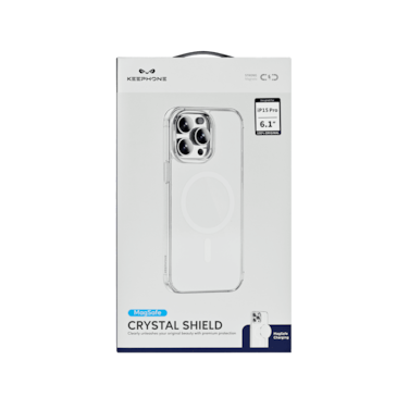 KEEPHONE MAGNETIC CASE IPHONE 15 PRO TRANSPARENT