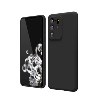 M SILICONE CASE GALAXY S20 ULTRA BLACK