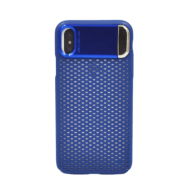 جوروم كوب سيريز حالة صلبة فون X بلو[JOYROOM CUBE SERIES HARD CASE IPHONE X BLUE]