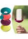4pcs Ice Cream Holder for kids, Popsicle Holders for Kids with Organizer, Catches Drips Before They Drop, Frozen Popsicle and Ice Cream Holder for Summer Days and Birthday Popsicle Party