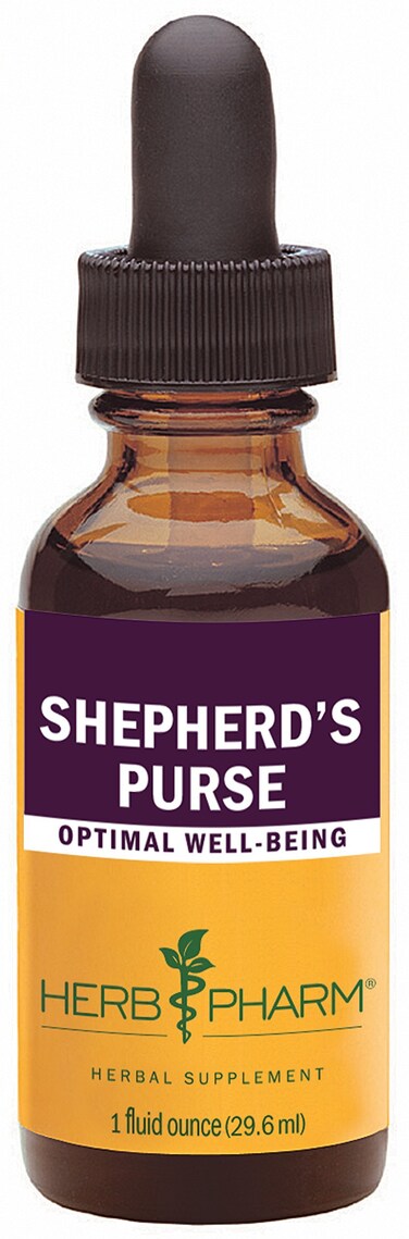 Herb Pharm Certified Organic Shepherd's Purse Liquid Extract, 1oz