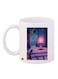 Anime Printed Coffee Mug White/Pink/Blue