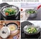 Steamer Basket &ndash; Stainless Steel Vegetable Steamer Food Basket for Healthy Cooking &amp; Steaming