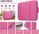 Laptop Sleeve Case 13-Inch &ndash; Waterproof Shockproof Notebook Carrying Bag with Handle &amp; Front Pocket   Lightweight Protective Laptop Sleeve for MacBook, HP, Dell, Lenovo &amp; ASUS" Pink