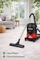 LYNX Powerful Vacuum Cleaner 2200W with 21L Metal Drum, Multi Filtration, Air Blowing, Easy Moving Wheels, Stainless Steel Tube, 2in1 Brush &amp; Long Power Cord &ndash; LY-VC2001