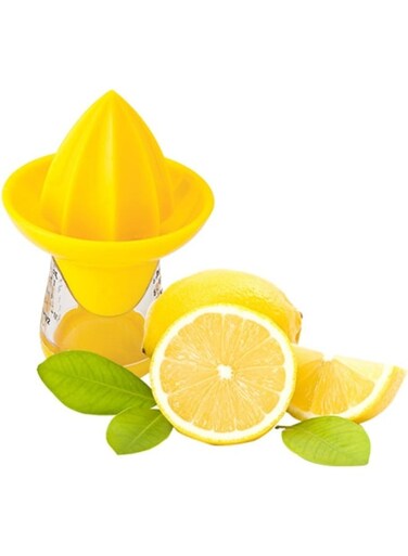 International Joie Lemon and Lime Juicer and Reamer, Yellow