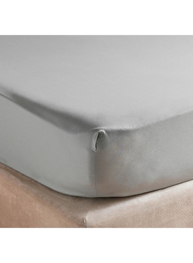 Home Reflection Home 230TC Percale King Fitted Sheet 180x200+33cm - Blue