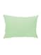 Soft And Smooth Bed Pillow With White Piping Microfiber Mint Green 50x70cm