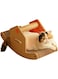 NeoStyle New Cat Scratcher, Rocking House Cat Scratching Board Nest, Small Sofa Cat Scratching Board, Wear-resistant and Non-dusting(Rocking House (57 * 29.5 * 24))