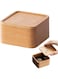 【TTQK】Wooden watch box wooden gift box jewelry box small packaging box headset box data cable box