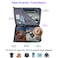 STARGOLD Luggage Set of 4, ABS Hard Shell Suitcase with Expandable Zipper, 360&deg; Spinner Wheels, Number Lock, Lightweight Trolley Travel Bag