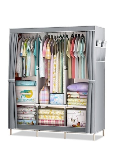 Portable Wardrobe Storage Closet And Clothes Organizer