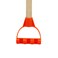 Kids Wooden Mini Beach Shovel 57cm with Plastic Spade Perfect for Ages 3+