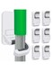 Tinkeep 6 Pack Broom Holder Wall Mount Mop Holder Broom and Mop Gripper Self Adhesive Peel and Stick Anti-Slip Mop Handle Hanger Household Cleaning Organizer, Holds up to 6 lb