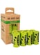 Mumoo Bear Poop Bags Biodegradable, 8 Rolls/120 Counts, Dog Waste Bags, Refill Rolls Unscented Compostable Bags, Leak-Proof, Easy Tear-Off