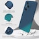 Case for Honor 300 Pro 5G, Liquid Gel Rubber Bumper Case with Soft Microfiber Lining Cushion Slim Shockproof Protective with Camera Protection Cover for Honor 300 Pro (Blue)
