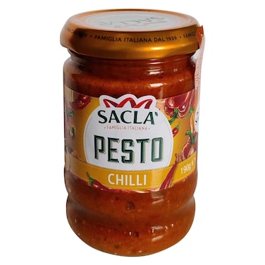 Sacla Chilli Pesto, 190g