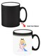 Color Changing Heat Sensitive Ceramic Mug, Image Revealed When HOT Liquid is Added! Alice Gigling
