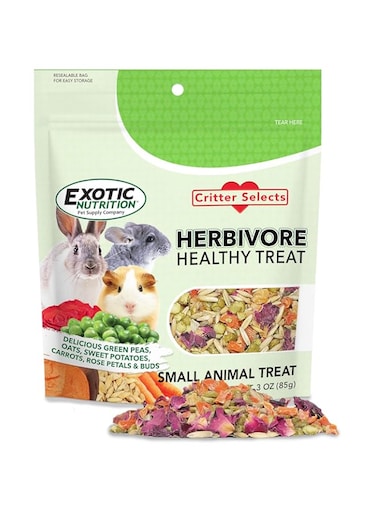 EXOTIC NUTRITION Herbivore Healthy Treat 3 oz.