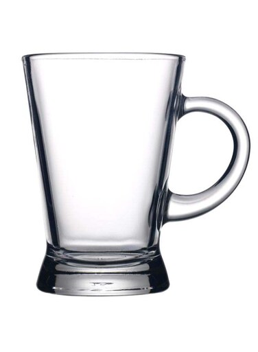 6 pieces Heyebeli Small Mug Clear 175cc 6