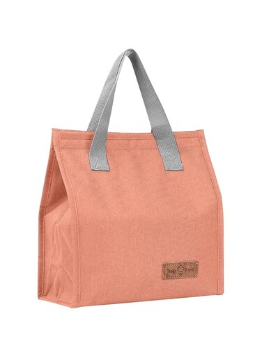 Lunch Bag Insulated, Reusable Lunch Tote Bag, Adults Lunch Cooler Bag, Lunch Box Container Bag Insulated for Women, Men, Work, Office, Travel - Pink