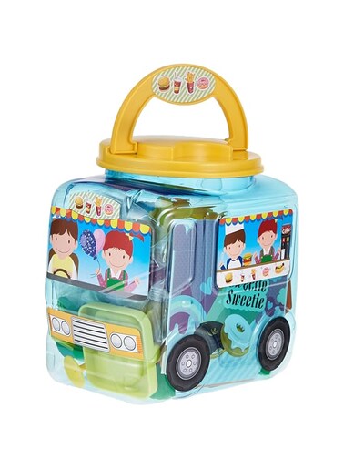 Playgo Wheels To Go Deli Cafe Dough Set - 3 Years &amp; Above - Multi Color 4892401087485