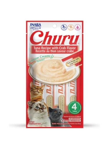 Inaba Churu Tuna with Crab - 56g